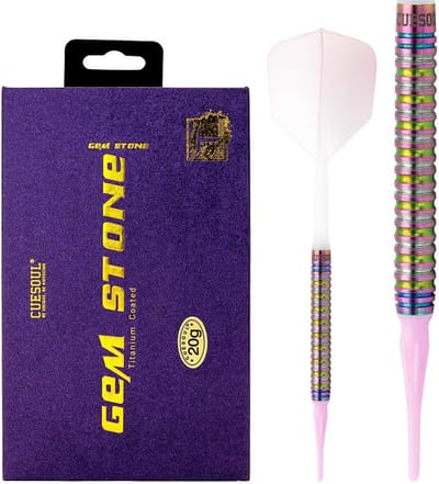 Professionele 90% Tungsten Darts Set Zachte Tip met Titanium Coating en Gradiënt Vluchten