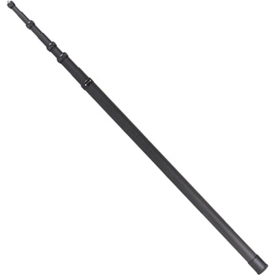 500cm/197in Draagbare Selfie Stick Koolstofvezel Statief Camera Beugel 1/4 Inch Schroefbevestiging Compatibel zwart