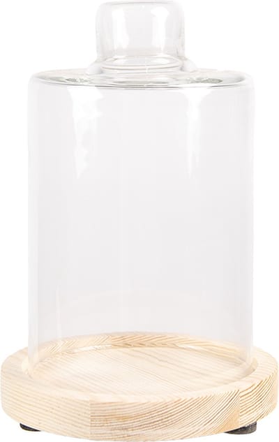 Clayre & Eef Stolp Ø 11x17 cm Bruin Hout