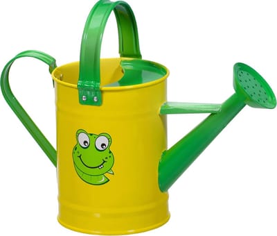 Gieter Geel - Waterkan Tuin - Planten Water Geven - Lichtgewicht Ontwerp - 10x10x10 cm - Geel