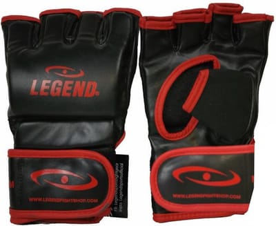 Legend Sports Mma-handschoenen Legend Flow Zwart/rood Maat Xs