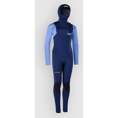 Ion Capture 6/5 Hood Front Zip Kids Wetsuit blauw