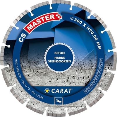 Carat Diamantzaag Beton Ø400X25,40Mm, Cs Master