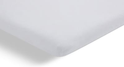Cinderella single-split topper jersey 160 x 200 / 210cm (01)white (tot 15cm)