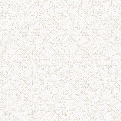 Bazaar - Klassieke Tegel - Behang - Muurdecoratie - Wallpaper - Vliesbehang - Beige - 0,53 x 10 M.