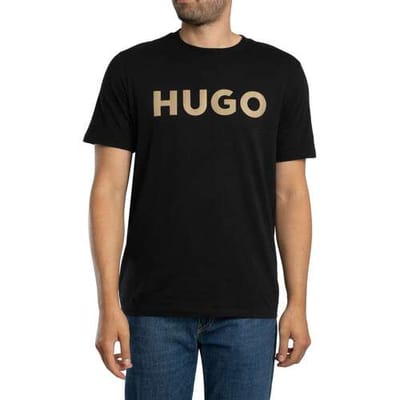 Regular fit t-shirt van puur katoen model 'Dulivio_U263'