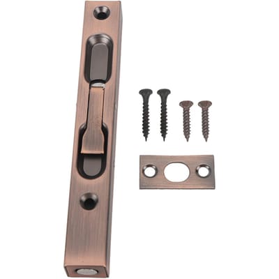 Schuifgrendel Schuifslot Verdikte Aluminiumlegering Verborgen Buis Eenvoudige Bediening Schuifveiligheidsgrendel voor