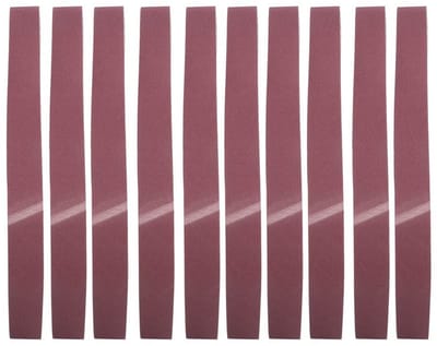 Set van 10 Schuurbanden 1220 x 50 mm, Aluminiumoxide Schuurbanden voor Hout en Metaal, Perfect voor Schuren en Verfverwijdering (120#)