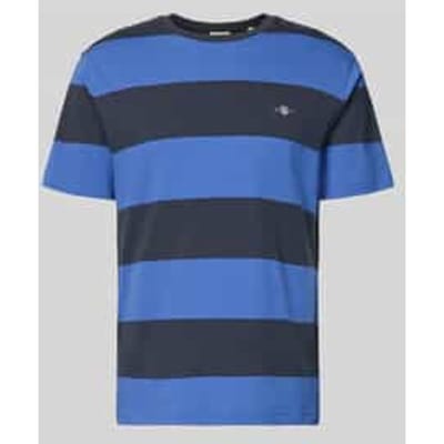 Regular fit T-shirt met logoprint Model 'BAR'