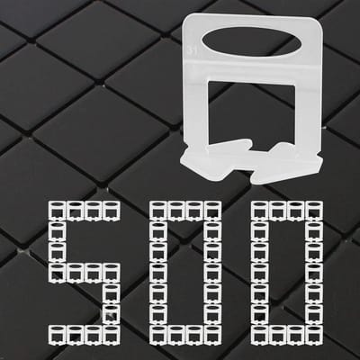 Tegelnivelleringssysteem 1 mm - 500 Stuks - Perfecte Tegelnivellering voor een Vlakke Afwerking