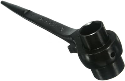 Professionele Tensioner voor Steigerbouw met Dubbele Steeksleutel 19x24mm - Robuuste Stalen Constructie en Efficiënte Spanning