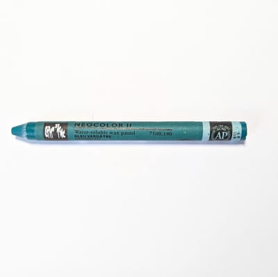 Caran d´Ache Neocolor II Aquarelkrijt | Groenblauw (190)