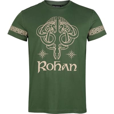 The Lord Of The Rings T-shirt - Rohan - S tot 3XL - voor Mannen - meerkleurig