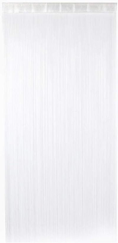 Elegante Garen Gordijn voor Woonkamer - Decoratief Deurgordijn met Zilver Katoen, 100cm x 200cm, Ideaal voor Privacy en Interieurdecoratie