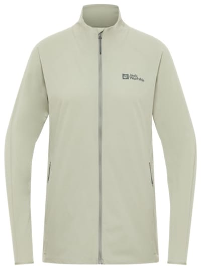 Jack Wolfskin Prelight Stride Jacket Women - Softshell - Dames - Groen - Maat S