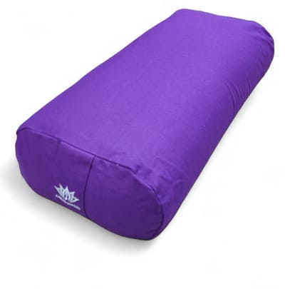 YogaStyles Design Bolster - Ovaal Paars