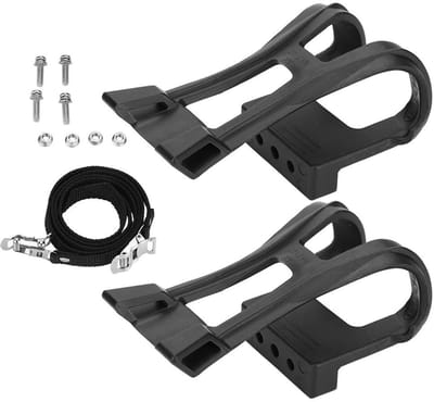Bicycle Pedal Toe Clamp - Verstelbare Toe Clamps en Straps voor Fietsen - MTB - Wegfiets - 1 Pack