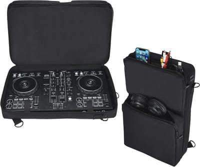 Draagtas voor DJ Controllers met Accessoires en Verstelbare Schouderriem