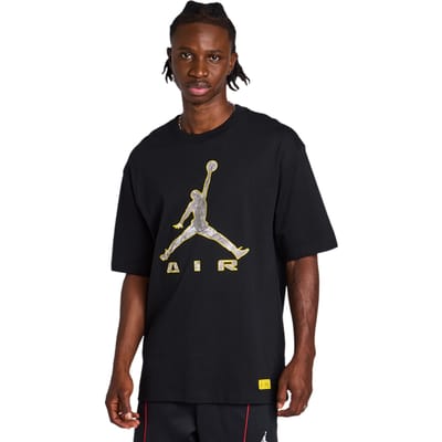 Jordan Brooklyn T-shirts Heren - Zwart - Maat M - Katoen Jersey