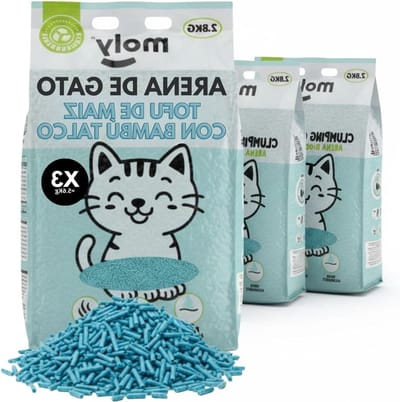 Kattenbakvulling Set - Milieuvriendelijk Zand - Hygiëne Thuis - Compacte Klonten - 3 x 8.4 kg - N.v.t.