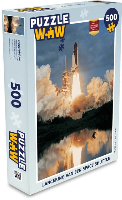 Puzzel Lancering van een space shuttle - Legpuzzel - Puzzel 500 stukjes