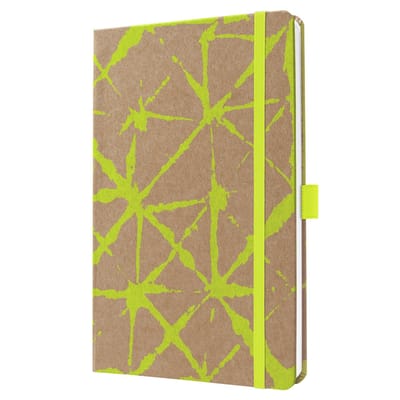 Sigel weekagenda Pure 2026 - formaat A5 - Lemon Batik - hardcover - SI-J6801