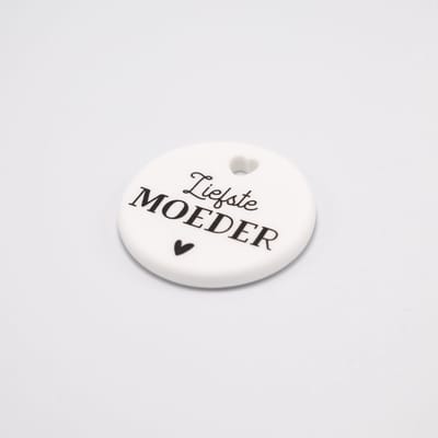 Geluksteentje Moeder, keramiek, cadeau idee verjaardag, Moederdag, Valentijnsdag, geluksteentje