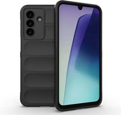 Coverup Hoesje - Geschikt voor Samsung Galaxy A17 Hoesje - Coverup Hands-On Rugged Back Cover - Zwart