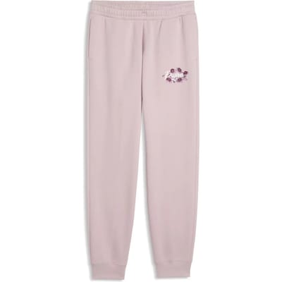 Meisjes joggingbroek Puma Small Floral Script Graphic