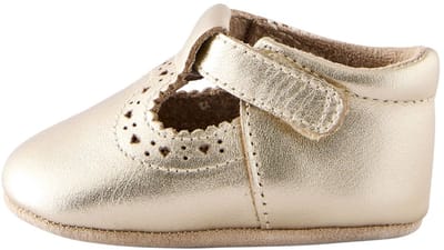 Next - Meisjes - Leren babyschoen met T-bandje - Goud