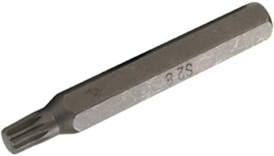 Schroevendraaierbit, meertand lang 05220L Ø M 5 10 mm zeskant professioneel chroom vanadium