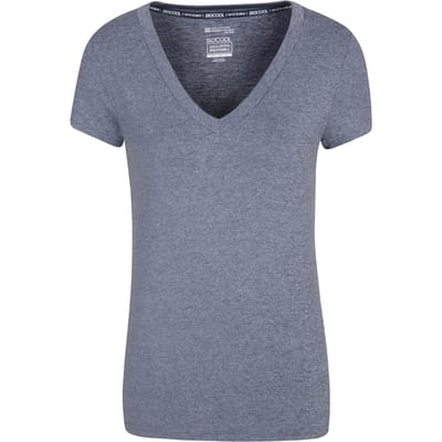 Mountain Warehouse Dames/Dames Vitaliteit V Hals T-shirt (Marine)