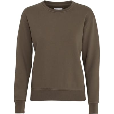 Damestrui met Ronde Hals Colorful Standard Classic Organic Cedar Brown