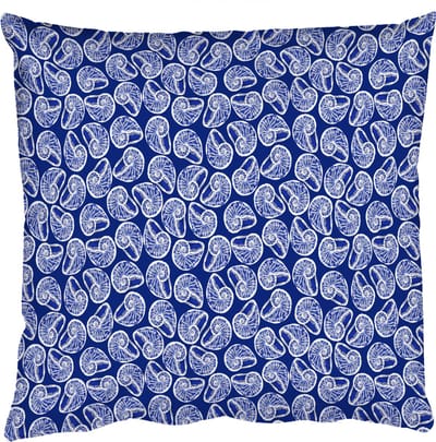 Sierkussens - Kussentjes Woonkamer - 50x50 cm - Kust - Zee - Schelp - Blauw