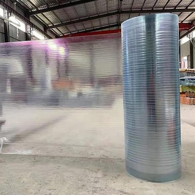 Polycarbonaat Dakplaten - Schokbestendig Paneel - Kas Dakbedekking - Hoge Lichttransmissie - 08 mm Dik - Transparant