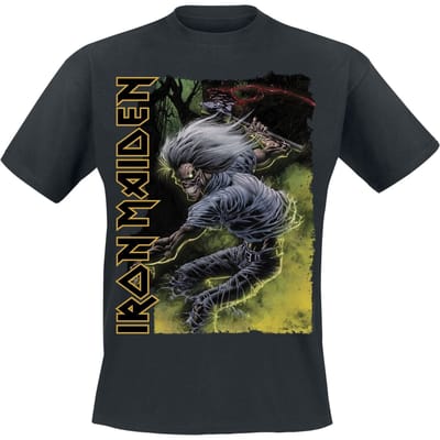 Iron Maiden T-shirt - To Tame A Land - M - voor Mannen - zwart