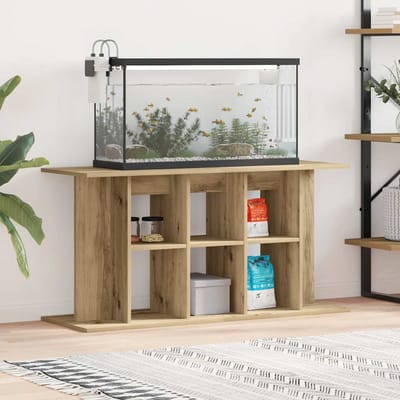 Meuble d'Aquarium Chêne Artisan 120 x 40 x 60 cm bois d'ingénierie