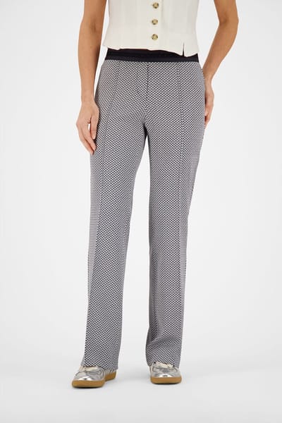 gardeur ZARIA-645591 – Slim Fit Jacquard – elegant en comfortabel