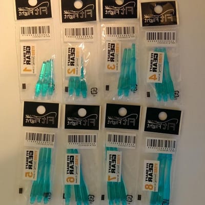 Dart Shafts - Dart Accessoires - Precisie Werpen - Versterkt Plastic - Maat 2 - Blauw