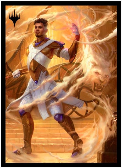 Ultra Pro - Magic: The Gathering - Aetherdrift - Basri, Tomorrow's Champion 100 Standard Sized Card Sleeves Pack (66 x 91 mm) - UK