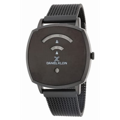 Daniel Klein DK.1.12412-4 - Horloge - Analoog - Mannen - Heren - Milanese band - Zwart
