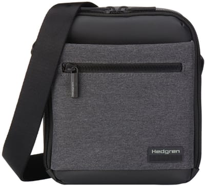 Hedgren APP verticale crossbodytas 7 inch met RFID – waterafstotend – compact & business Stylish Grey