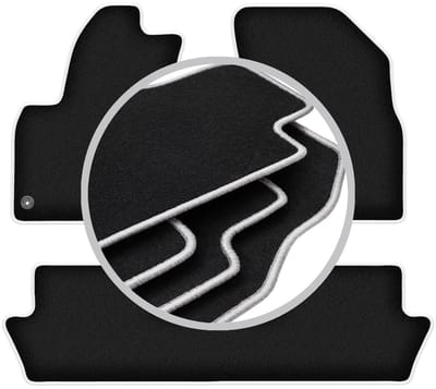 CARLUX-SILVER automatten voor: Citroen C4 Grand Picasso minivan (2006-2013)