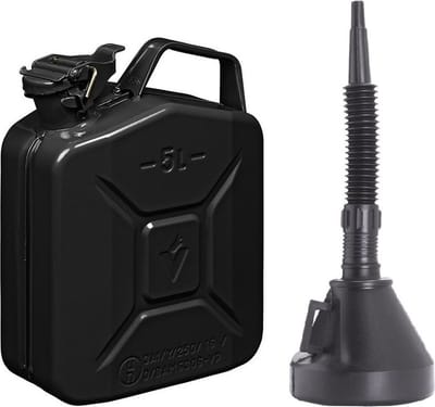 ProPlus Jerrycan met trechter - voor brandstof - 5 liter - metaal