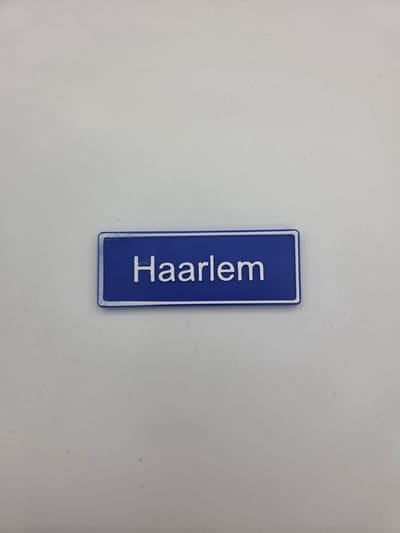 Koelkast Magneet plaatsnaam 8 X 3 CM Haarlem