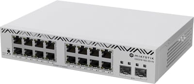 Managed Netwerk Switch met 16 Gigabit Poorten en 2 SFP+ Uplinks
