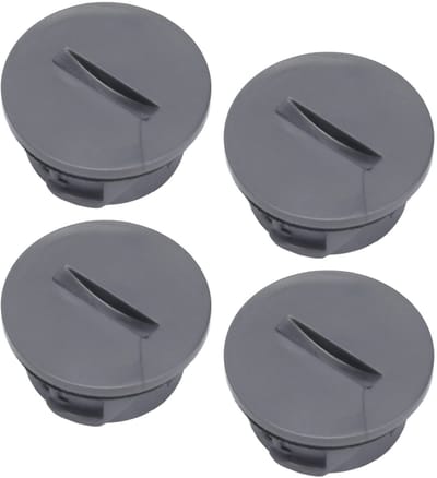 Dailygoods- Stofzuigerborstelkop Set - 4 stuks - Vloerborstelkop - Compatibel met V6/DC35/DC44/DC59/DC62/SV03 - Eenvoudige installatie - Stevig materiaal - Stofzuigeraccessoire
