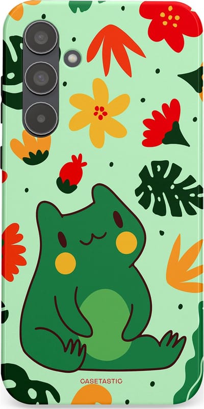 Casetastic Hoesje Geschikt voor Samsung A55 - Stijlvolle Beschermende Duo-layer Case - Kwaakje