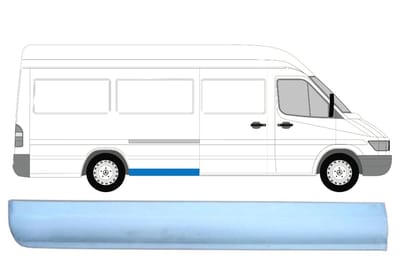 Reparatiepaneel achterspatbord voor Mercedes Sprinter 1995-2006 / Rechts