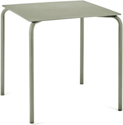 Serax Vincent Van Duysen August tafel 70x70cm eucalyptus groen